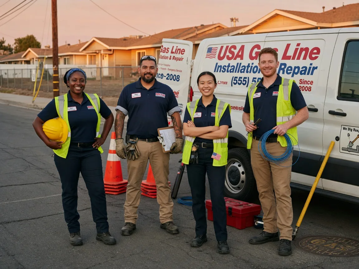 Gas Line Installation company in Metz, WV